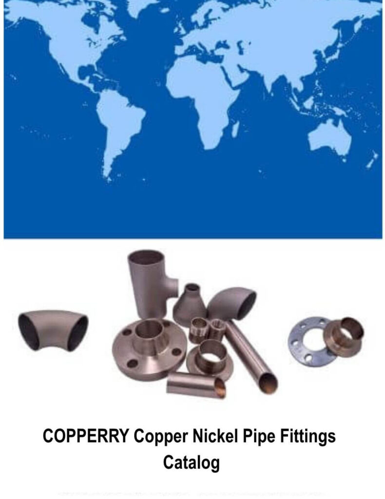 Catalog copper nickel pipe fittings